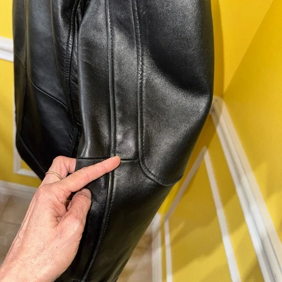 Willson Black Leather Jacket